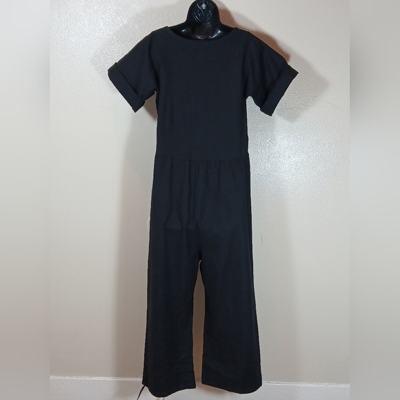 Amae Co. Women's Black Romper size Small - Picture 5 of 6